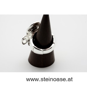 Ring 'modern'  Gold/Grau/Silber